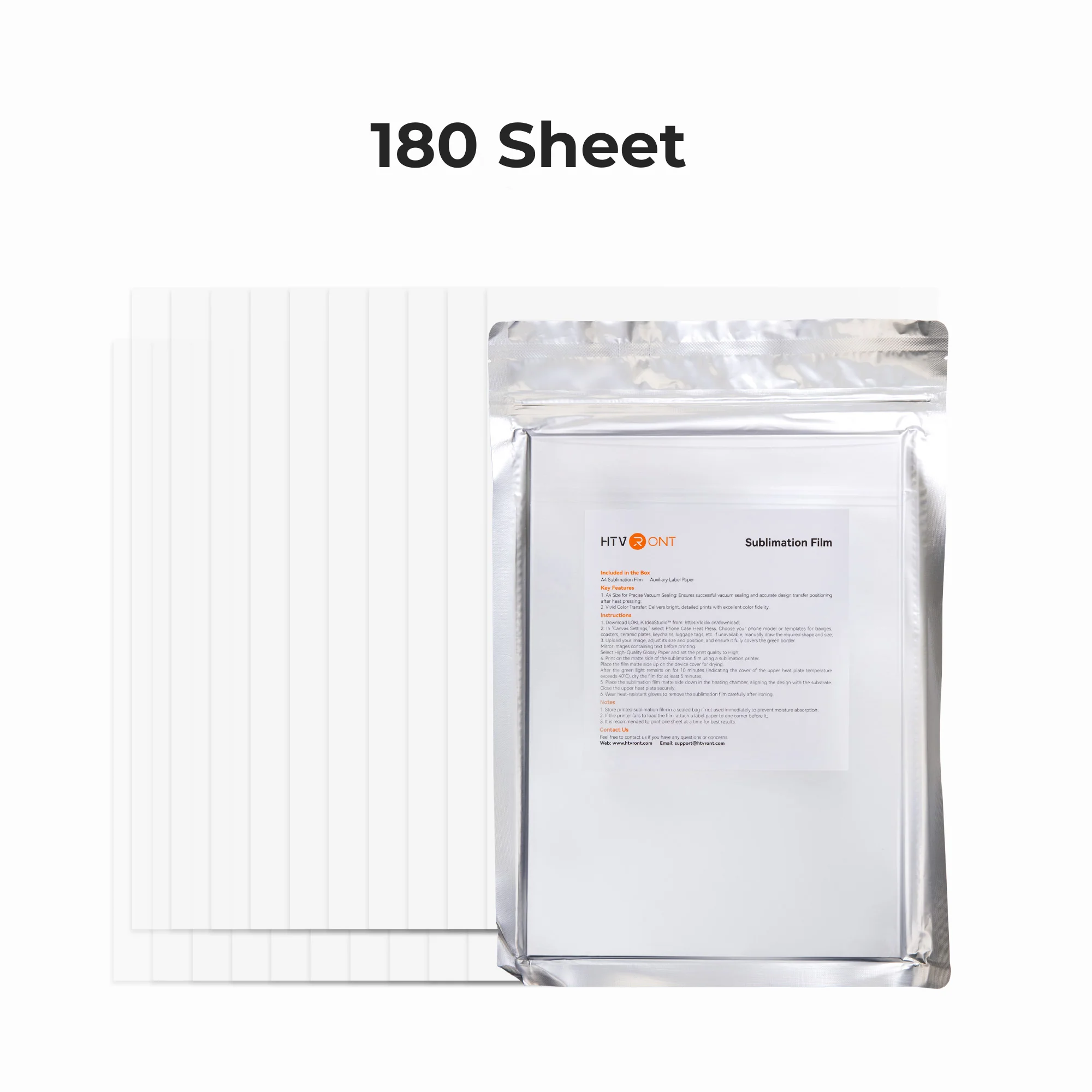 A4 Sublimation Film Bundle - 5 Pcs/20 Pcs/60 Pcs/120 Pcs/180 Pcs, For H17 Phone Case Heat Press - Image 12