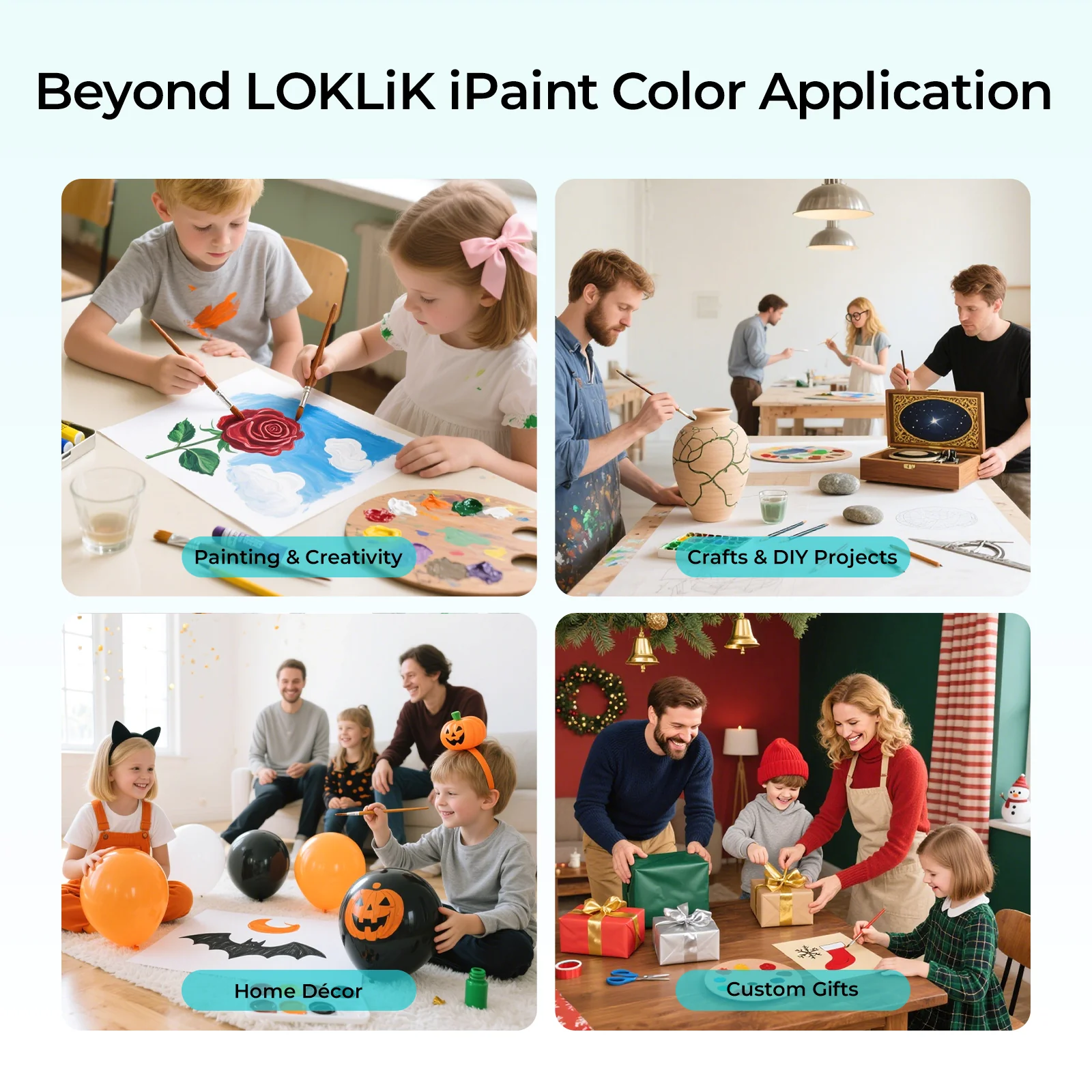 [LOKLiK iPaint]48 Colors Acrylic Paint Set (3ml each) *1 - Image 9