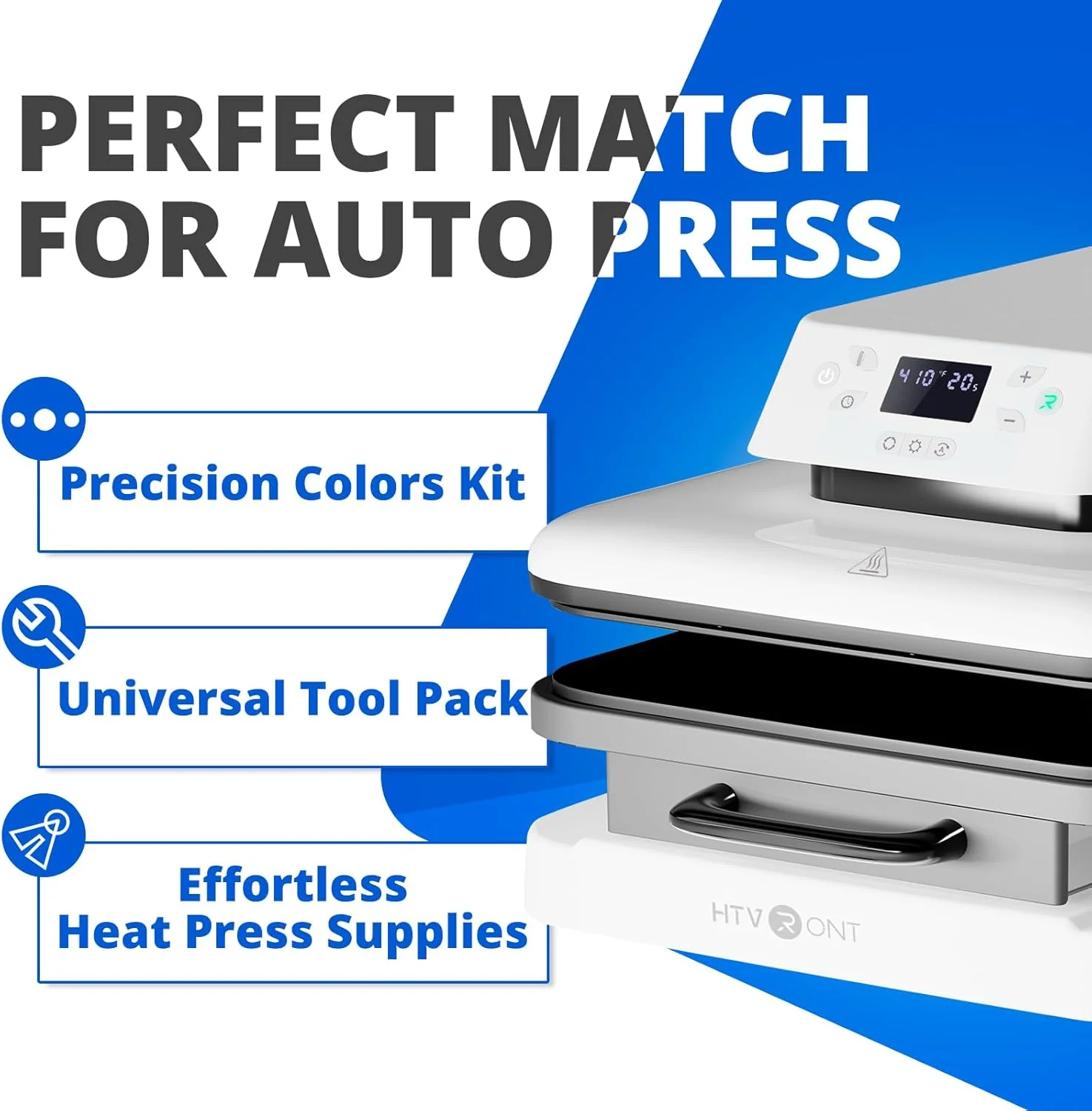 55 Pack Heat Press Accessories for 15X15 Heat Press Machine - Image 3