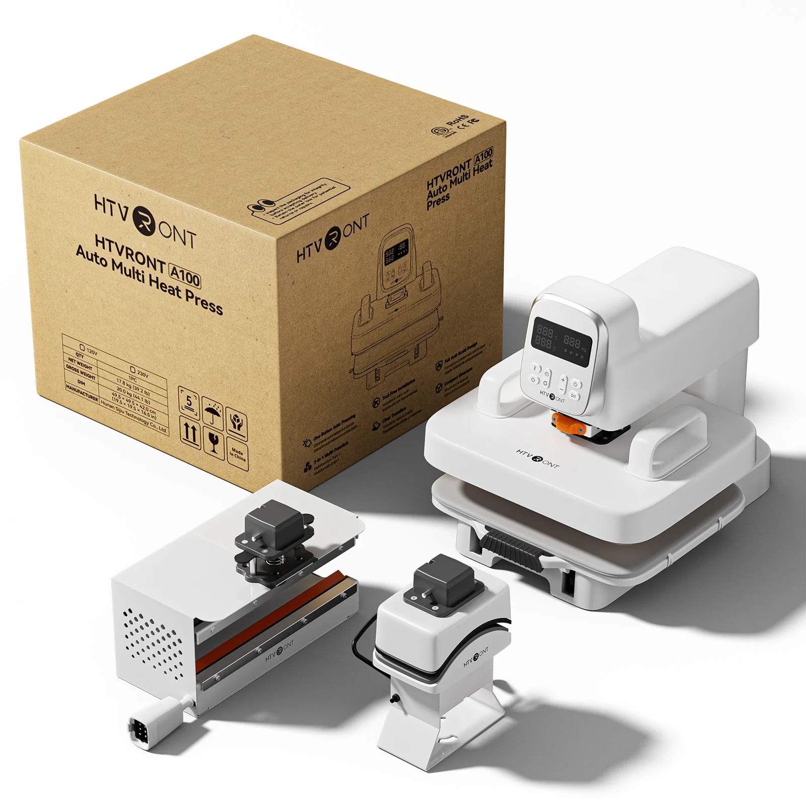 【Pre-Order】 HTVRONT A100 Auto Multi Heat Press - Image 26