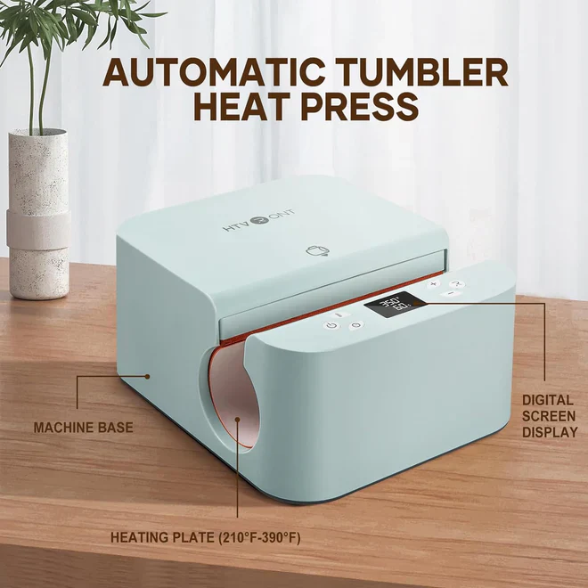 [Machine bundle]HTVRONT Auto Heat Press 2 - 15"x15" +Tumbler Heat Press+Manual Hat Heat Press Machine - Image 13