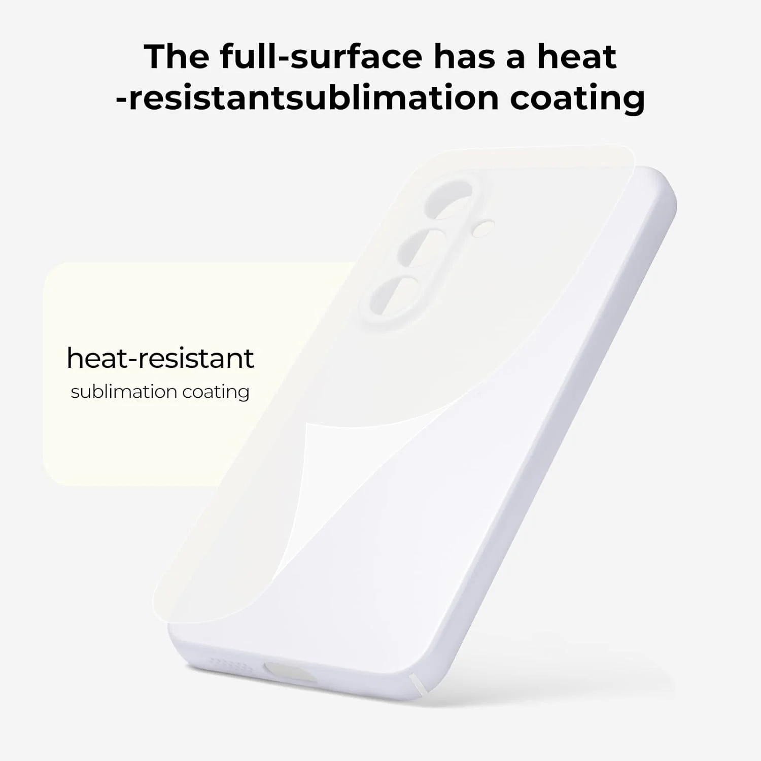 【Android Phone Case】Sublimation Blank Glossy Phone Case Set - 6 Pcs, For H17 Phone Case Heat Press - Image 3