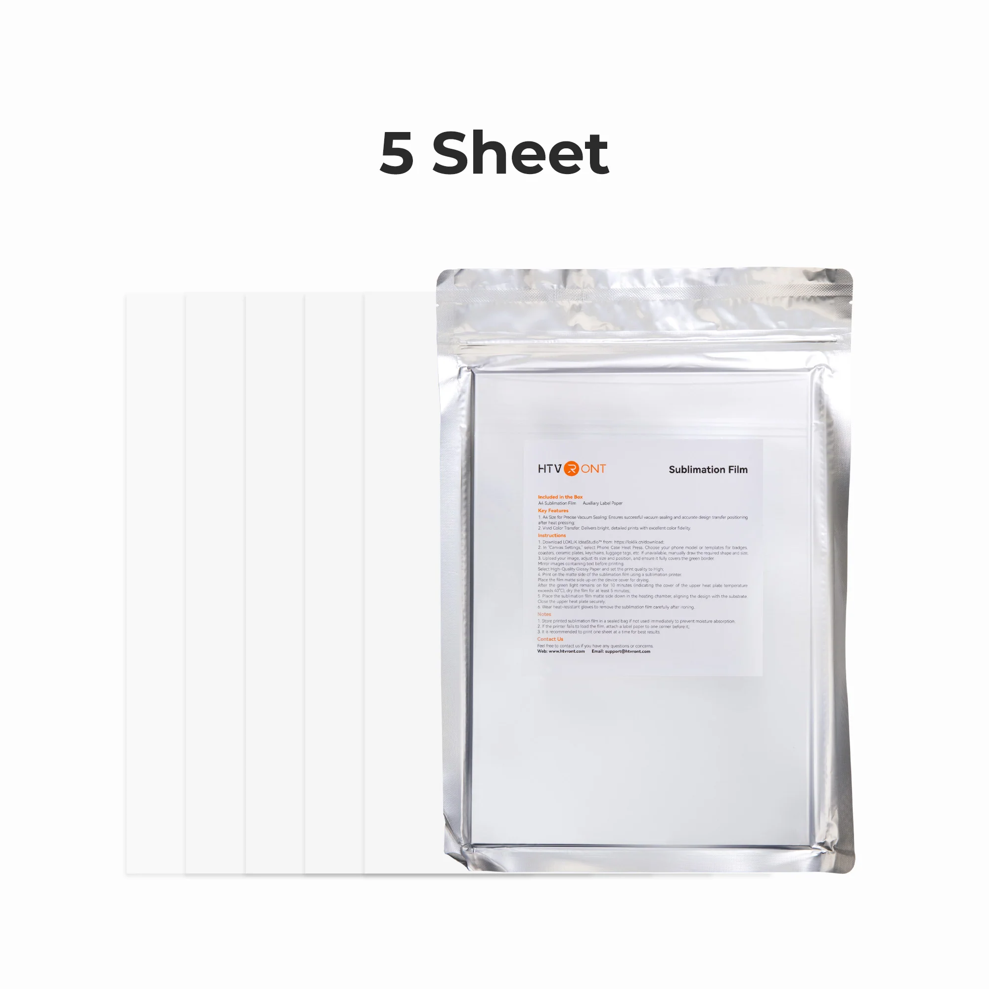 A4 Sublimation Film Bundle - 5 Pcs/20 Pcs/60 Pcs/120 Pcs/180 Pcs, For H17 Phone Case Heat Press - Image 9
