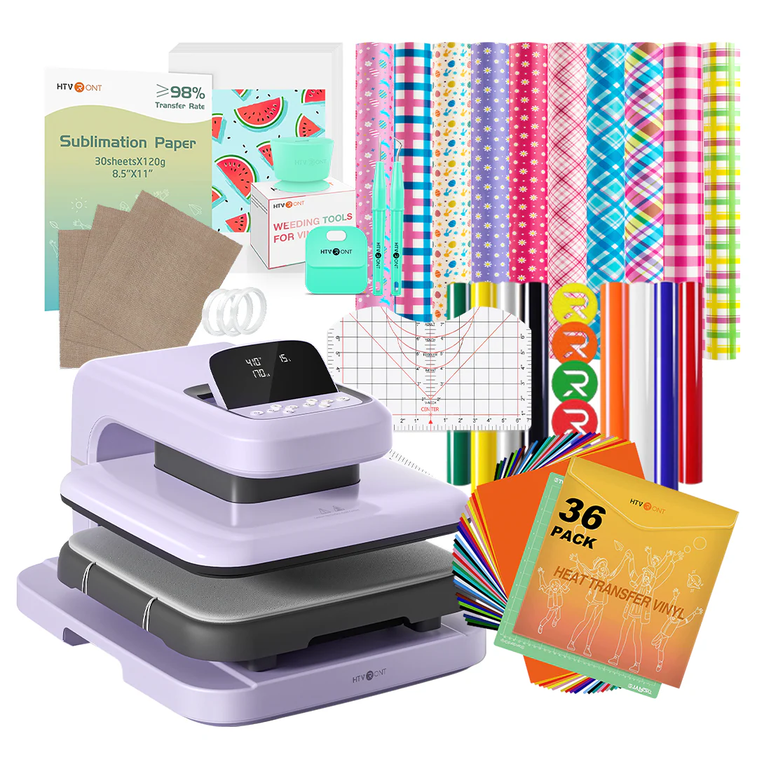 [Mother's Day Best Deal] HTVRONT Auto Heat Press 2+Great Value Bundle - Image 14