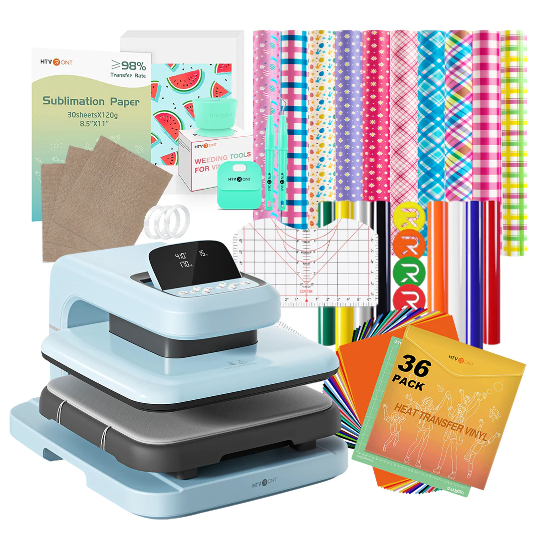 [Mother's Day Best Deal] HTVRONT Auto Heat Press 2+Great Value Bundle - Image 17