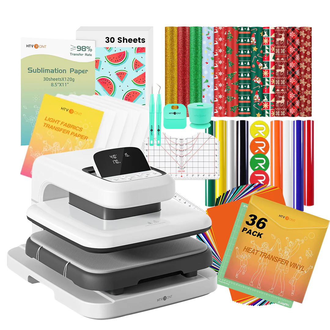 [Mother's Day Best Deal] HTVRONT Auto Heat Press 2+Great Value Bundle - Image 18