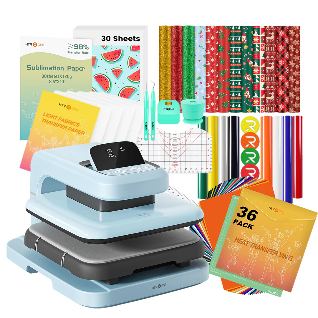 [Mother's Day Best Deal] HTVRONT Auto Heat Press 2+Great Value Bundle - Image 19
