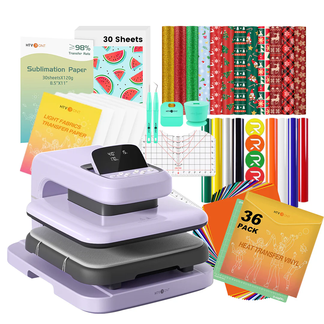 [Mother's Day Best Deal] HTVRONT Auto Heat Press 2+Great Value Bundle - Image 20