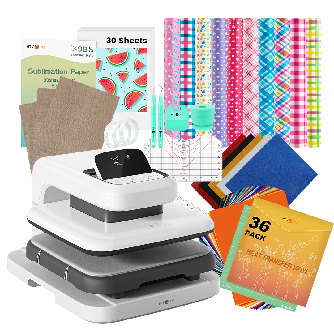 [Mother's Day Best Deal] HTVRONT Auto Heat Press 2+Great Value Bundle - Image 22