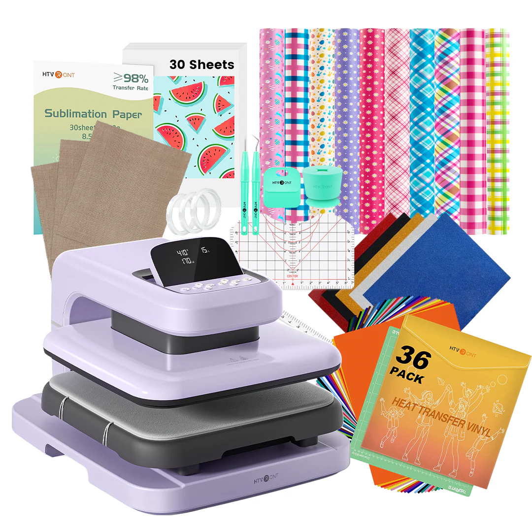 [Mother's Day Best Deal] HTVRONT Auto Heat Press 2+Great Value Bundle - Image 24