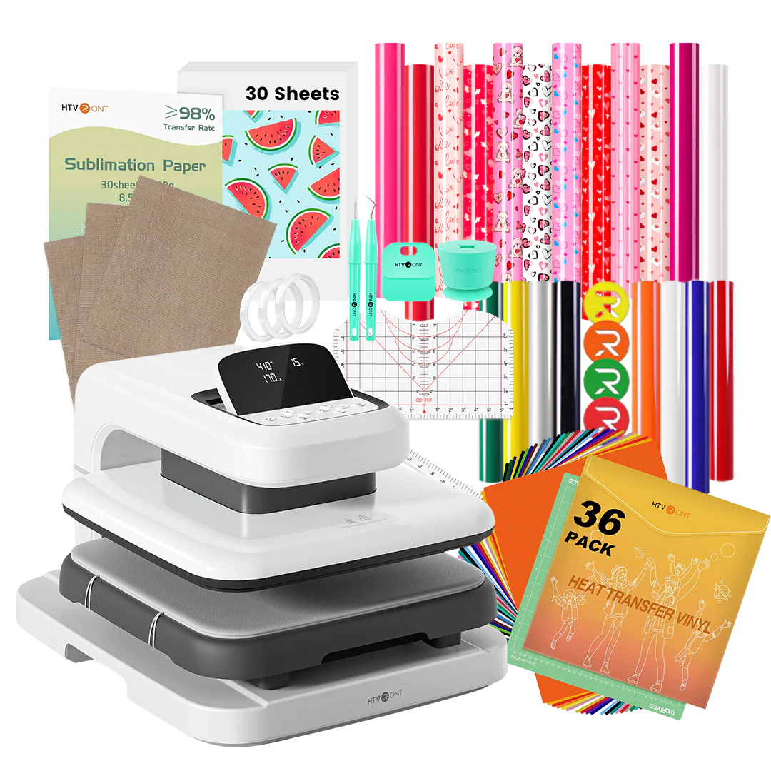 [Mother's Day Best Deal] HTVRONT Auto Heat Press 2+Great Value Bundle - Image 4