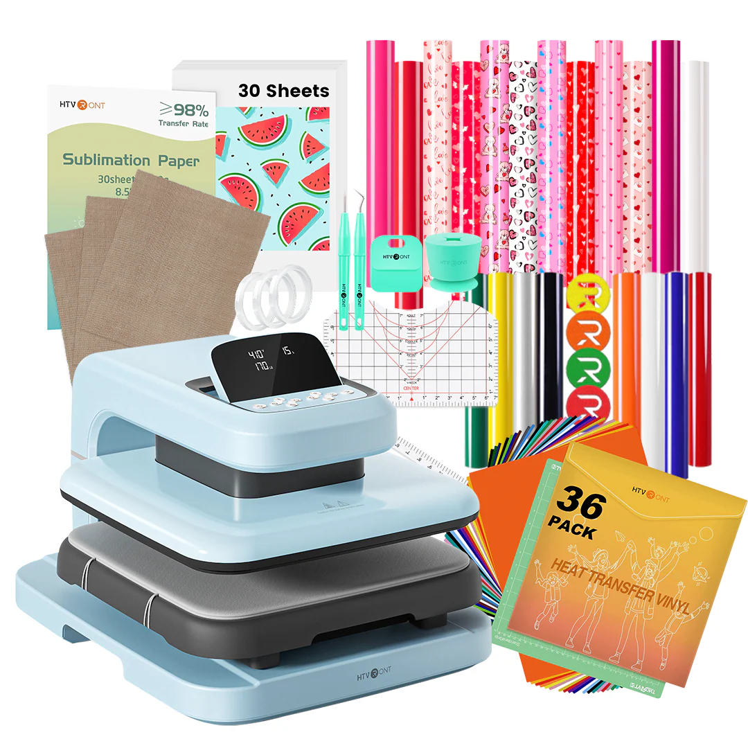 [Mother's Day Best Deal] HTVRONT Auto Heat Press 2+Great Value Bundle - Image 6