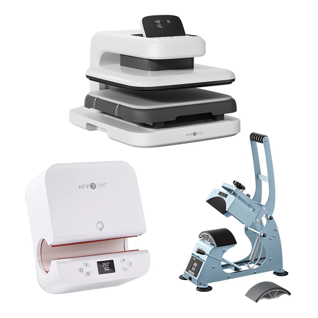 [Machine bundle]HTVRONT Auto Heat Press 2 - 15"x15" +Tumbler Heat Press+Manual Hat Heat Press Machine - Image 6
