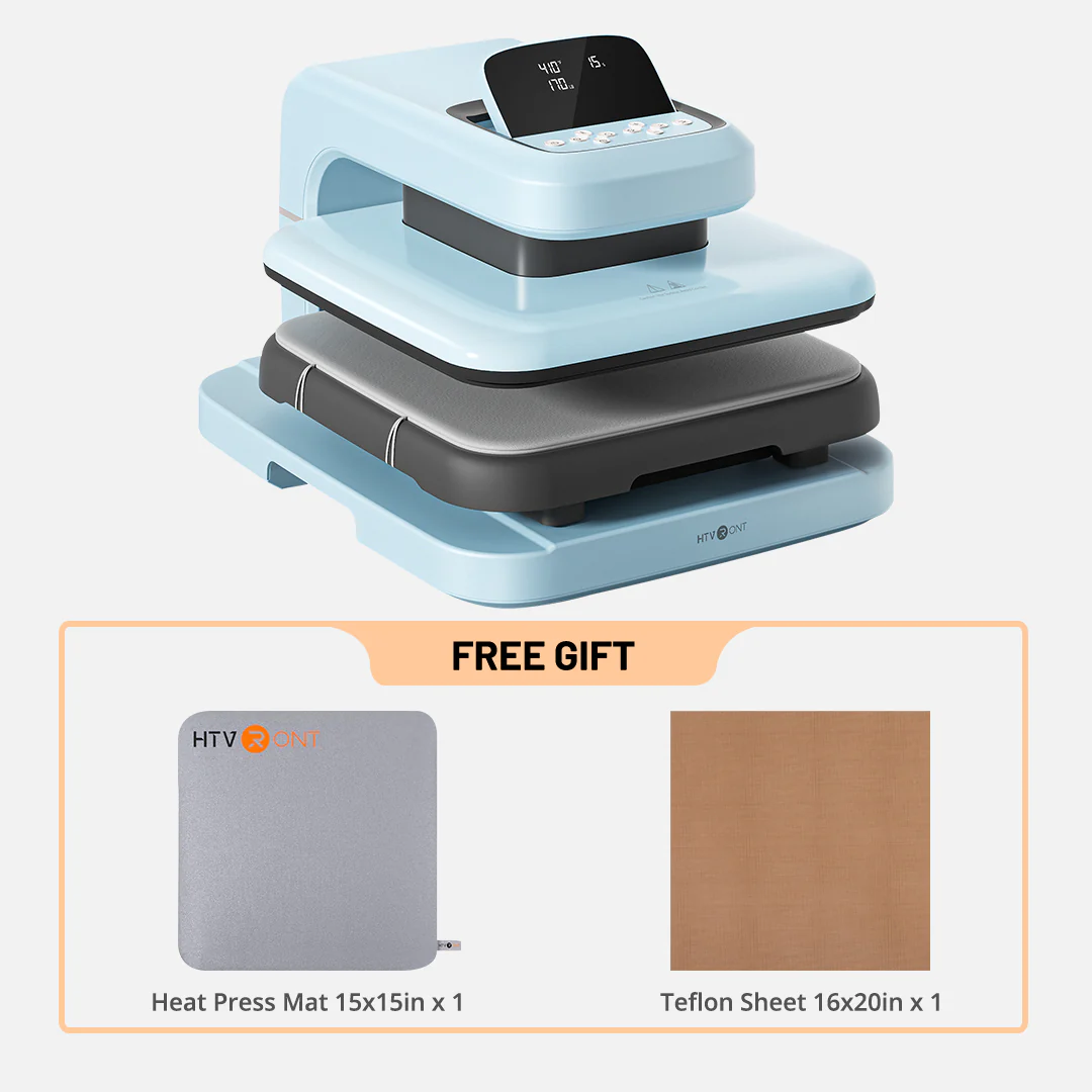 HTVRONT Auto Heat Press 2 - Digit 120V, Standard Kit - Image 25