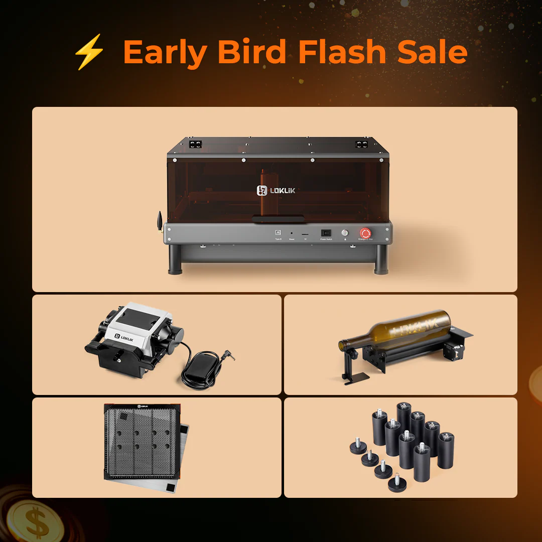 HTVRONT-LOKLiK iEngrave™- 10W Laser Engraver, All-in-One Kit - Image 9