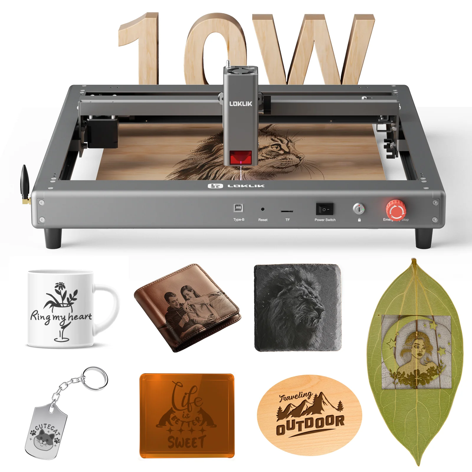 HTVRONT-LOKLiK iEngrave™- 10W Laser Engraver - Image 15
