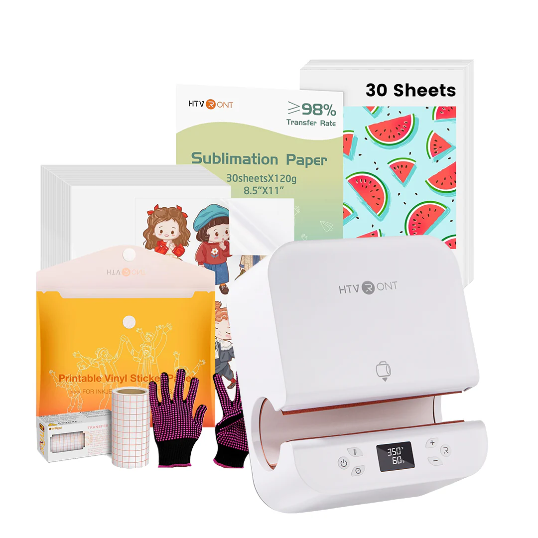 HTVRONT Auto Tumbler Heat Press Machine 120V (3 Colors) Standard Kit - Image 6