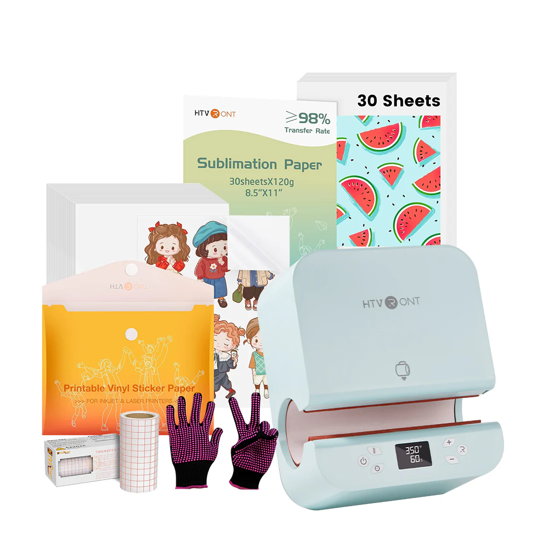 HTVRONT Auto Tumbler Heat Press Machine 120V (3 Colors) Standard Kit - Image 5