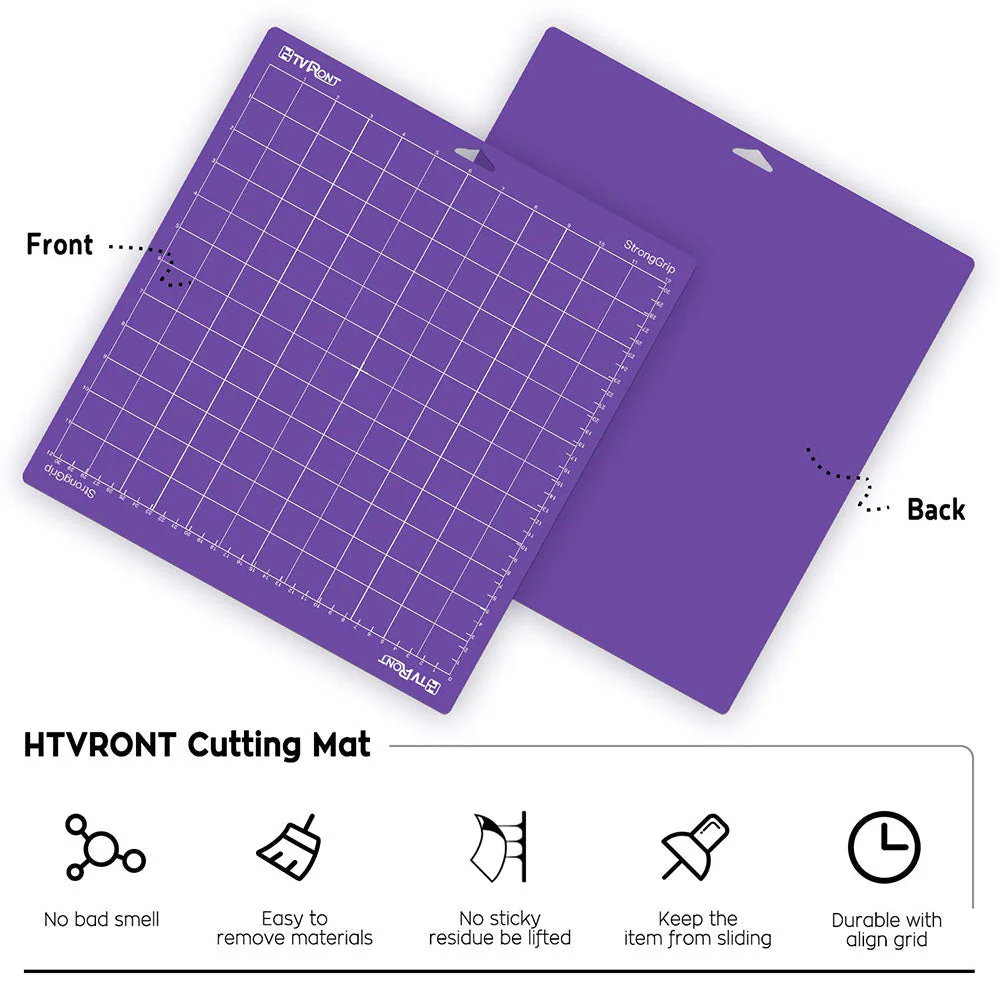 CA HTVRONT Cutting Mat - 12"x12" Single Pack - Image 9