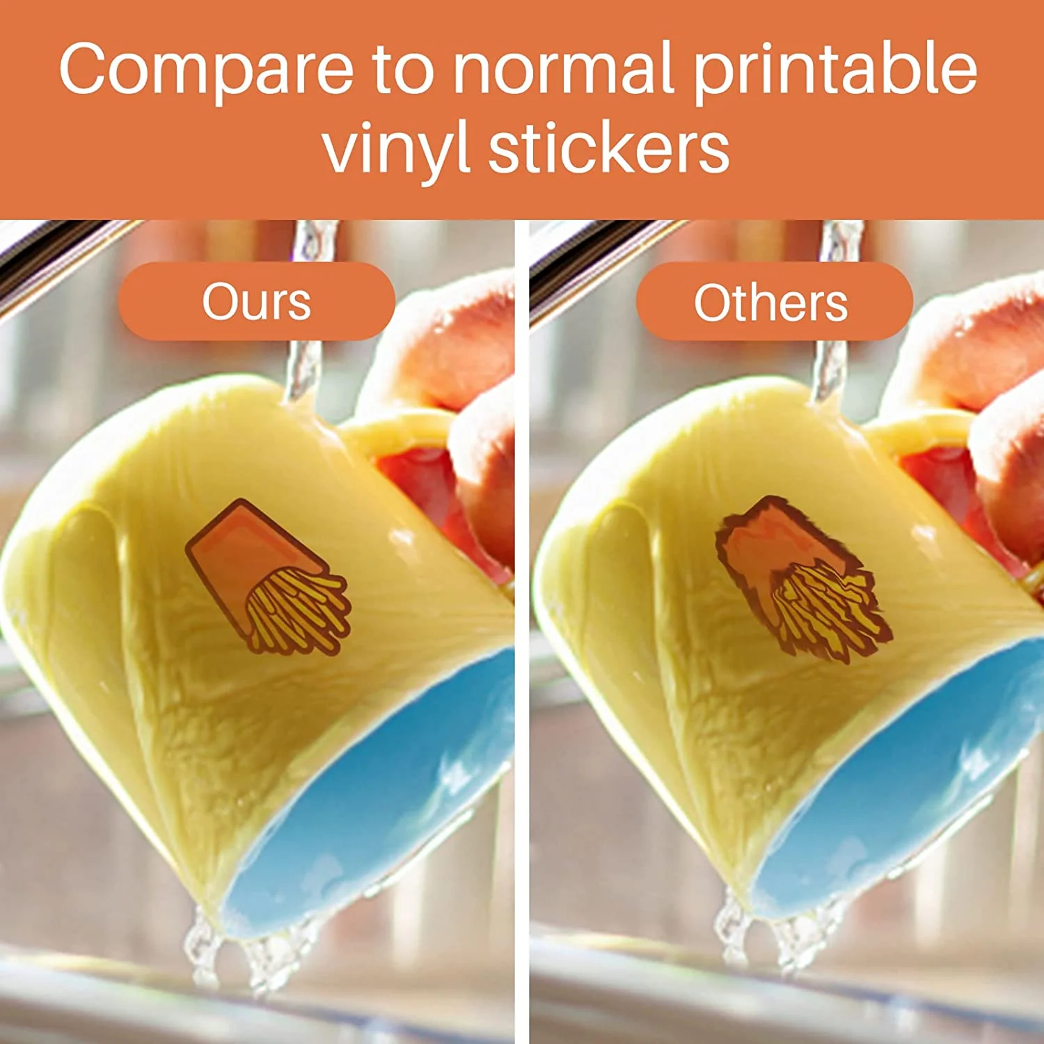 Sublimation Waterproof Sticker Paper - 20 Pcs - Image 7