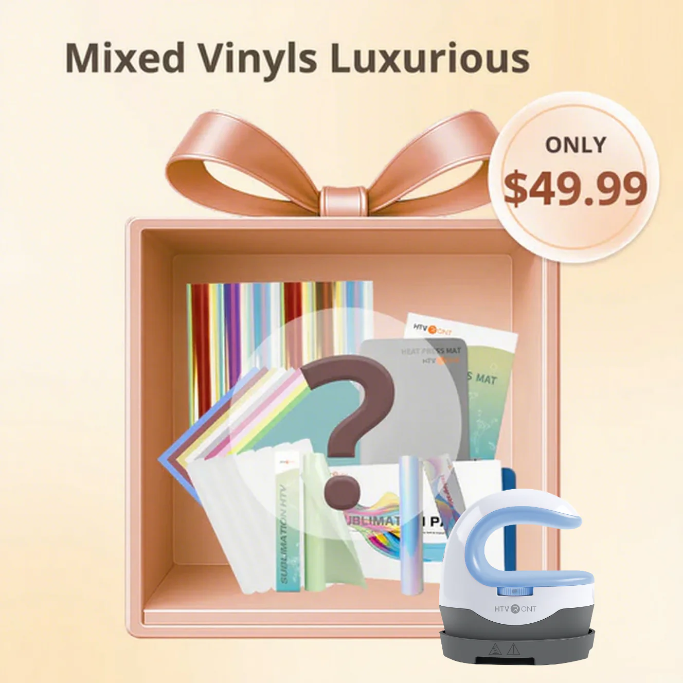 [Mother's Day Special] Mixed Vinyls Luxurious Box (Mini2 + Sublimation + Random Material)