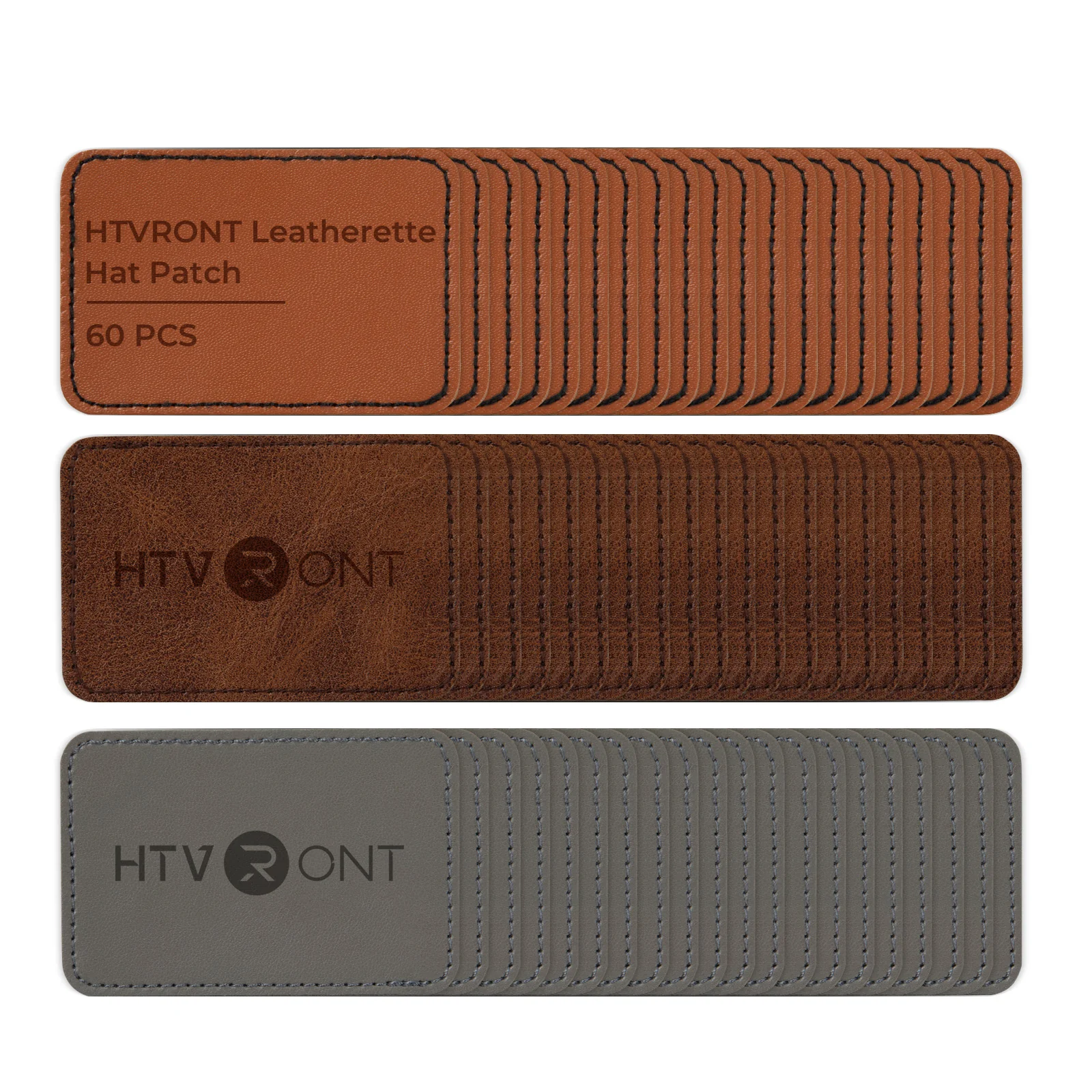 Leatherette Hat Patch-30pcs/60psc - Image 7