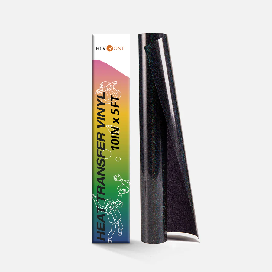 Heat Transfer Glitter Vinyl Roll - 10"x5 Ft (9 Colors) - Image 3