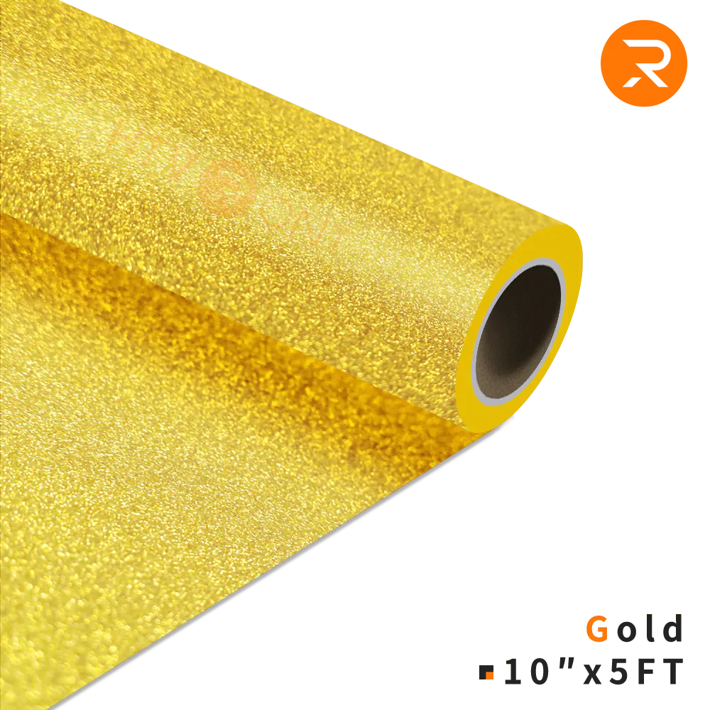 Heat Transfer Glitter Vinyl Roll - 10"x5 Ft (9 Colors) - Image 7