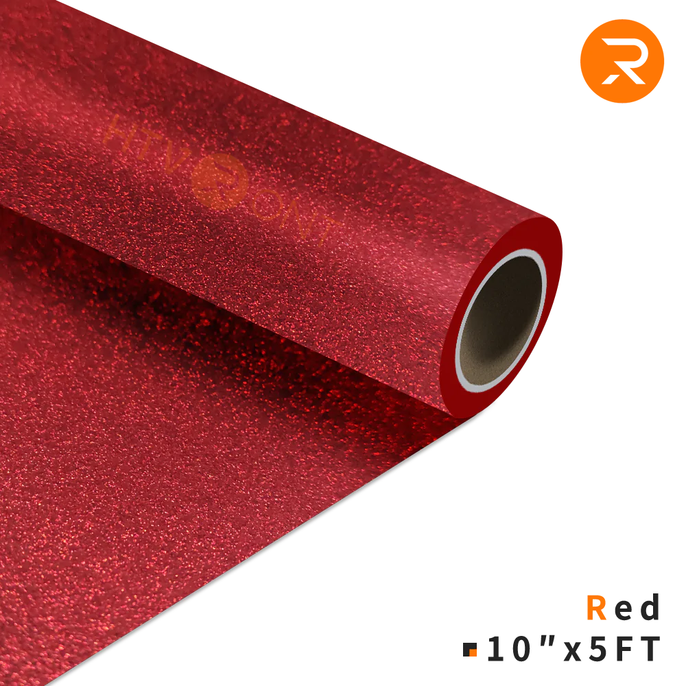 Heat Transfer Glitter Vinyl Roll - 10"x5 Ft (9 Colors) - Image 8