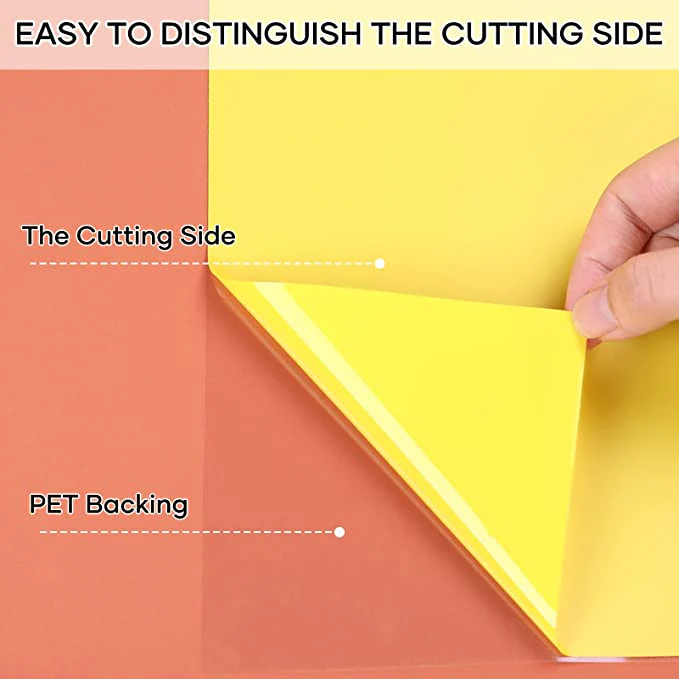 Permanent Adhesive Vinyl Sheet -12"x12" 7 Pack - Image 4