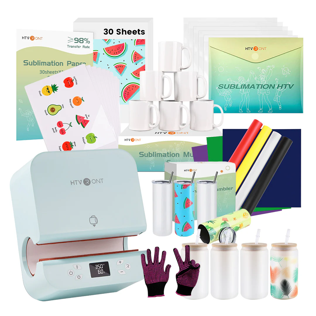 Auto Tumbler Heat Press Machine 120V +Super Valued Bundle - Image 11