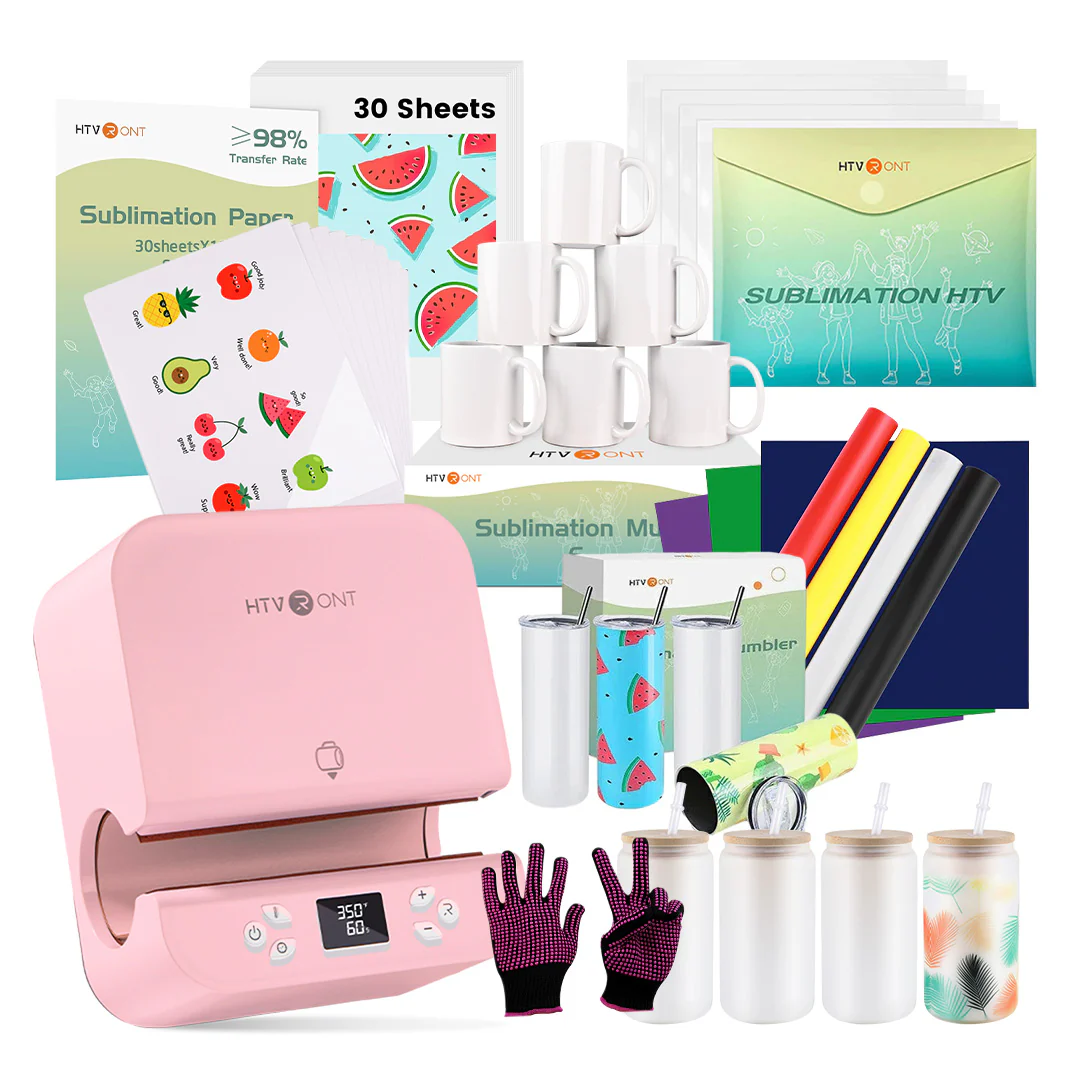 Auto Tumbler Heat Press Machine 120V +Super Valued Bundle - Image 12