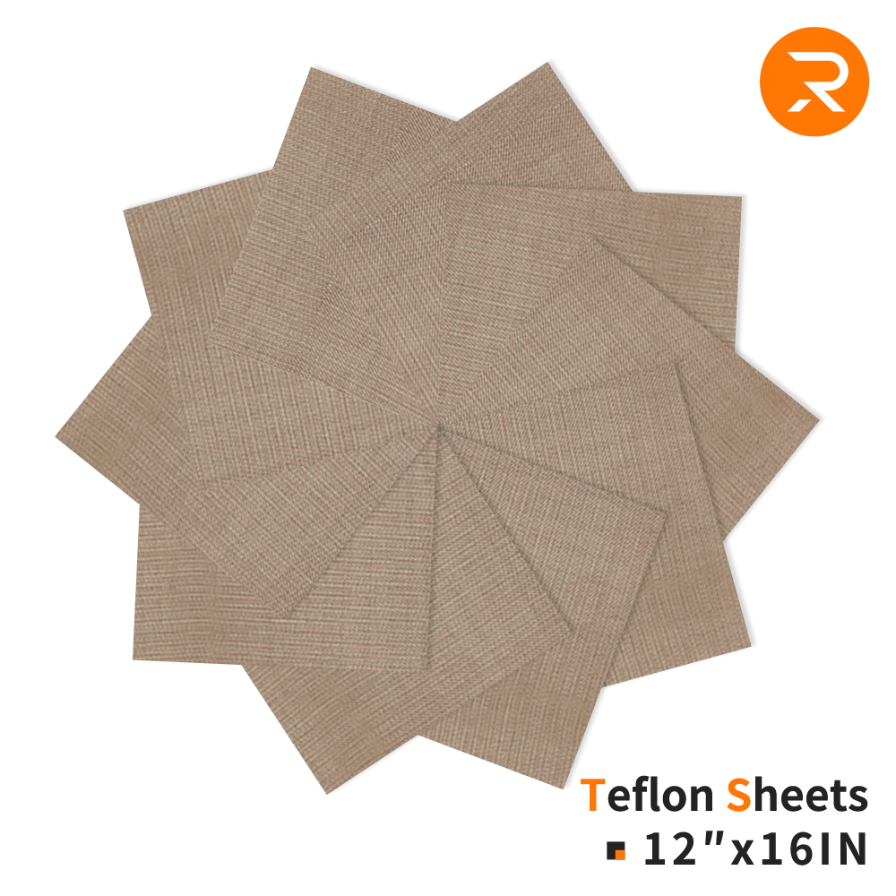 PTFE Sheet for Heat Press Heat Tape Bundle- 12" x 16" - Image 14