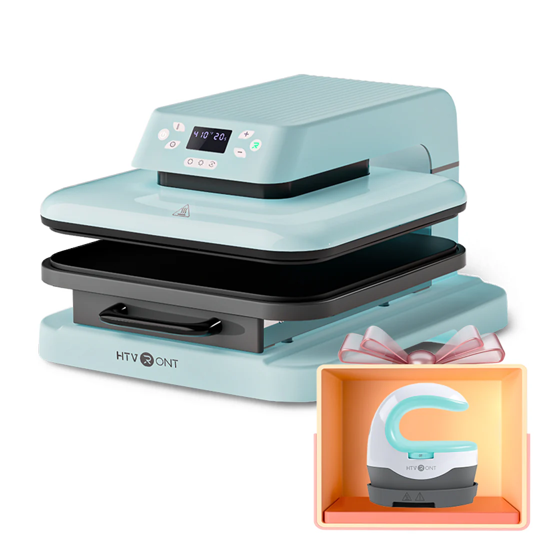 HTVRONT Auto Heat Press Machine 15" x 15" 110V & Mini Heat Press Machine - Image 11