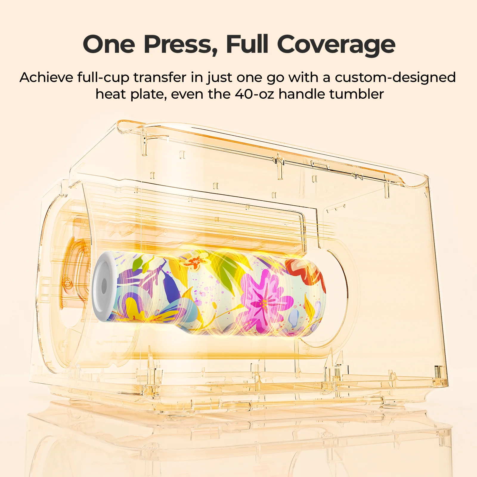 New!HTVRONT A200 Auto Tumbler Heat Press - Image 18