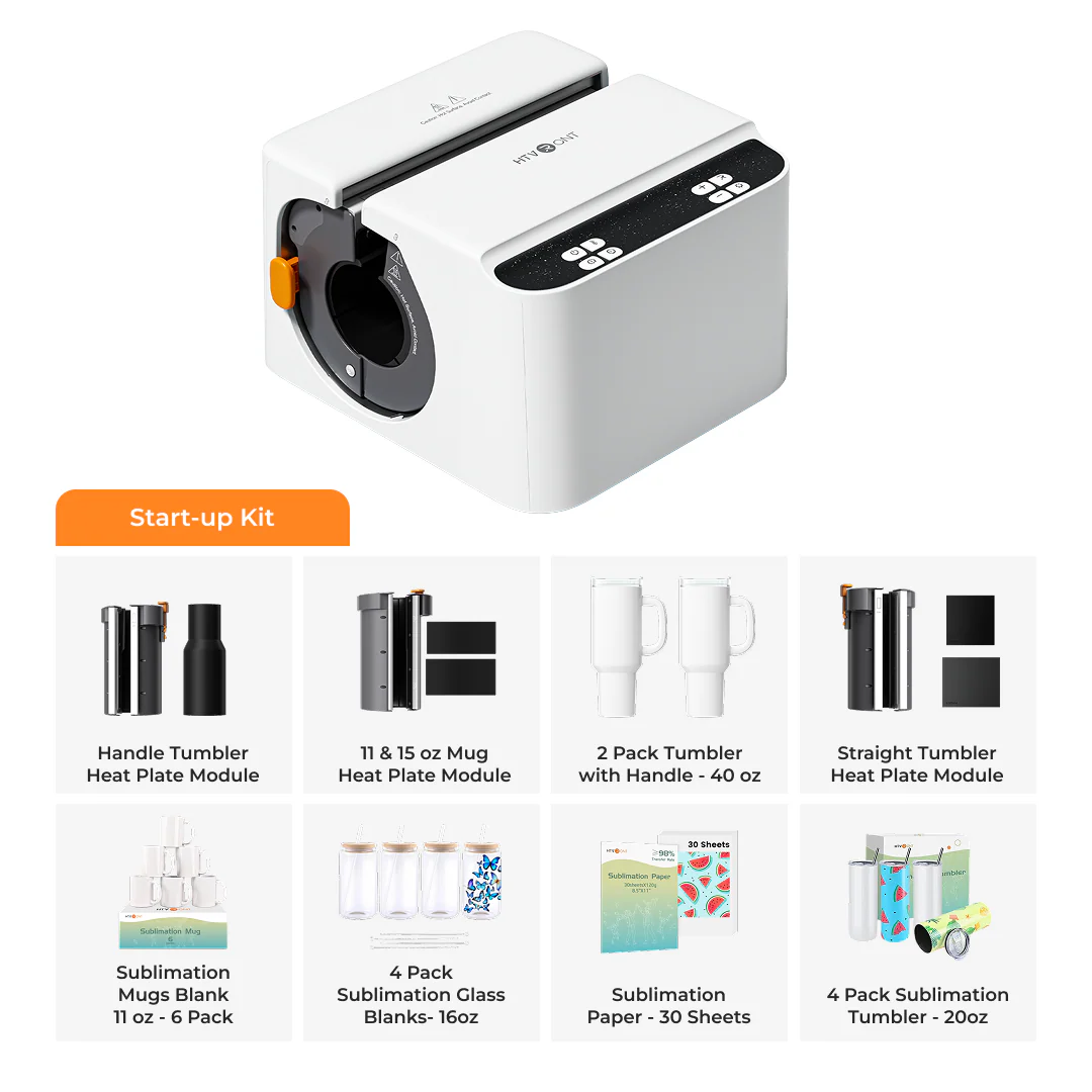 New!HTVRONT A200 Auto Tumbler Heat Press - Image 11