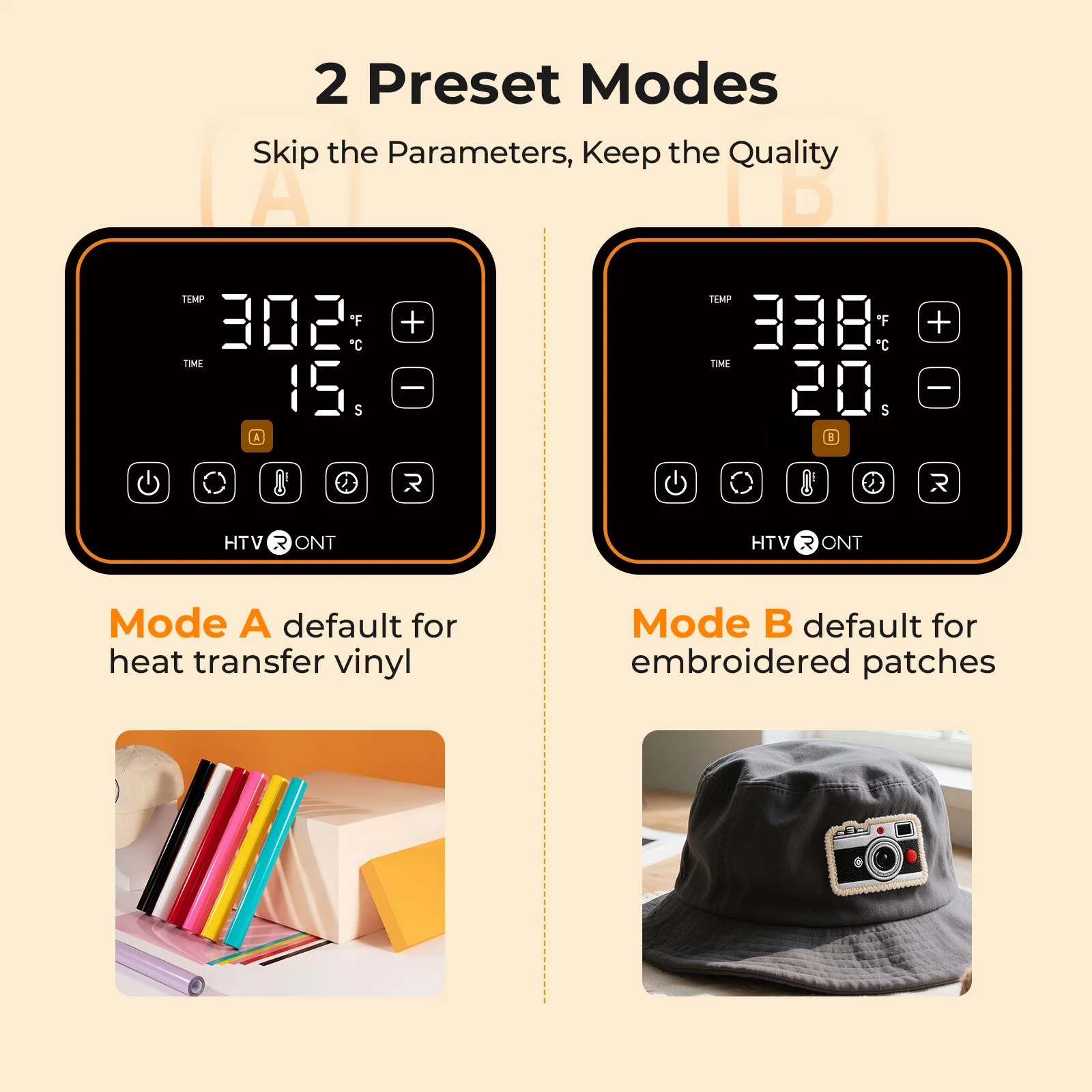 HTVRONT A300 Auto Hat Heat Press, Standard Kit - Image 6