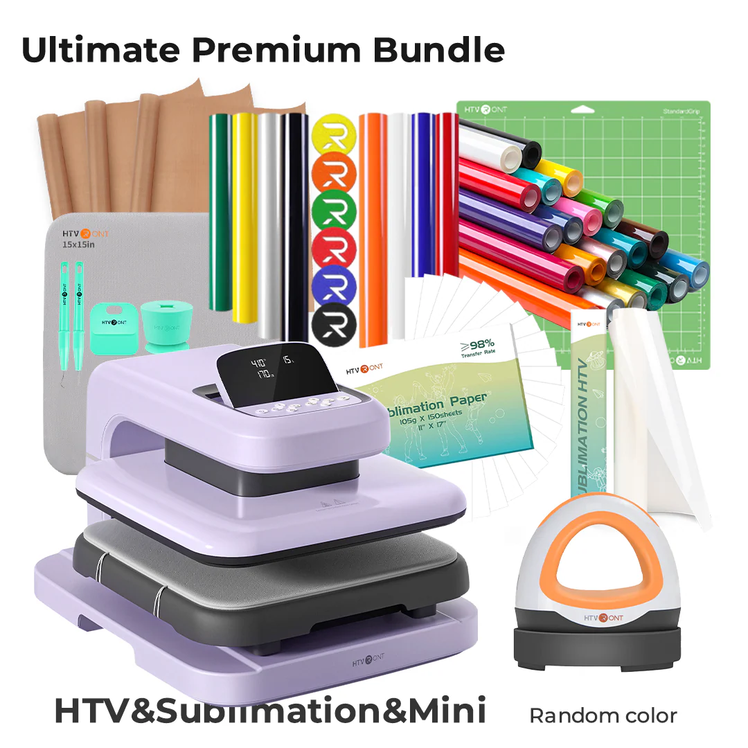 CA HTVRONT Auto Heat Press 2 - Digit 120V,Your Smartest Solution of Heat Transferring.For DTF,HTV,Sublimation,PUFF.For DIY T shirt,hat,jacket,pillow,ceramic,hoodie, and more - Image 4