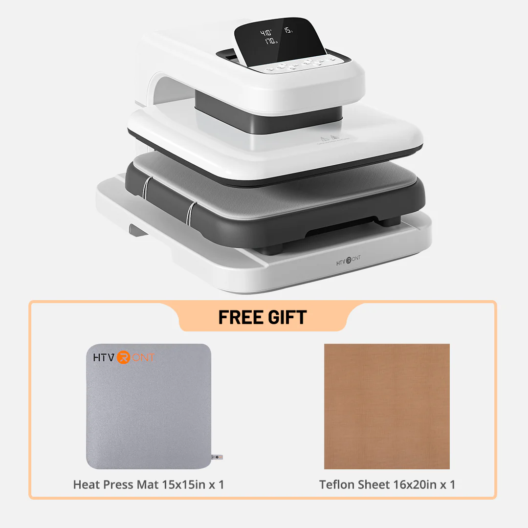 HTVRONT Auto Heat Press 2 - Digit 120V, Standard Kit - Image 26