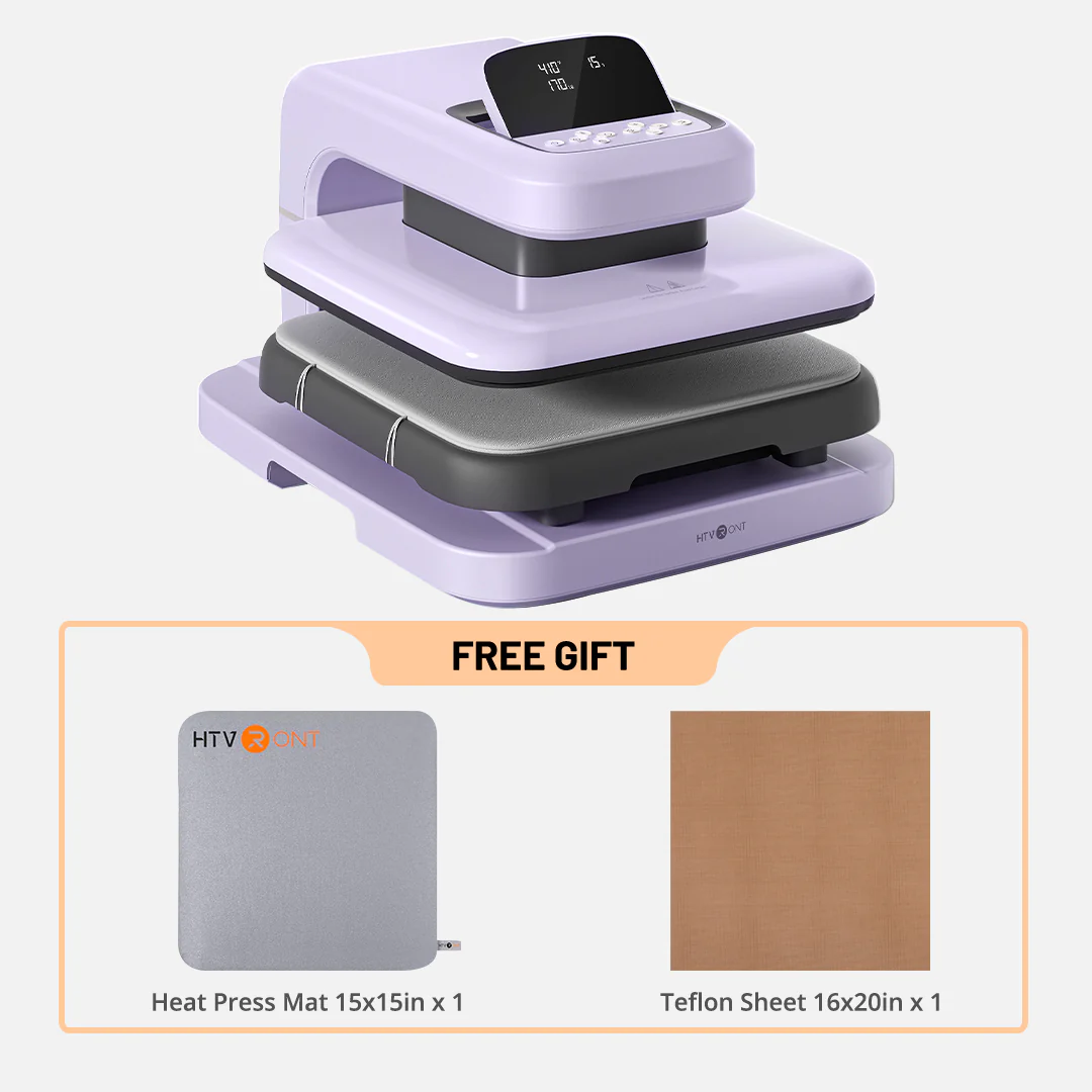 HTVRONT Auto Heat Press 2 - Digit 120V, Standard Kit - Image 27
