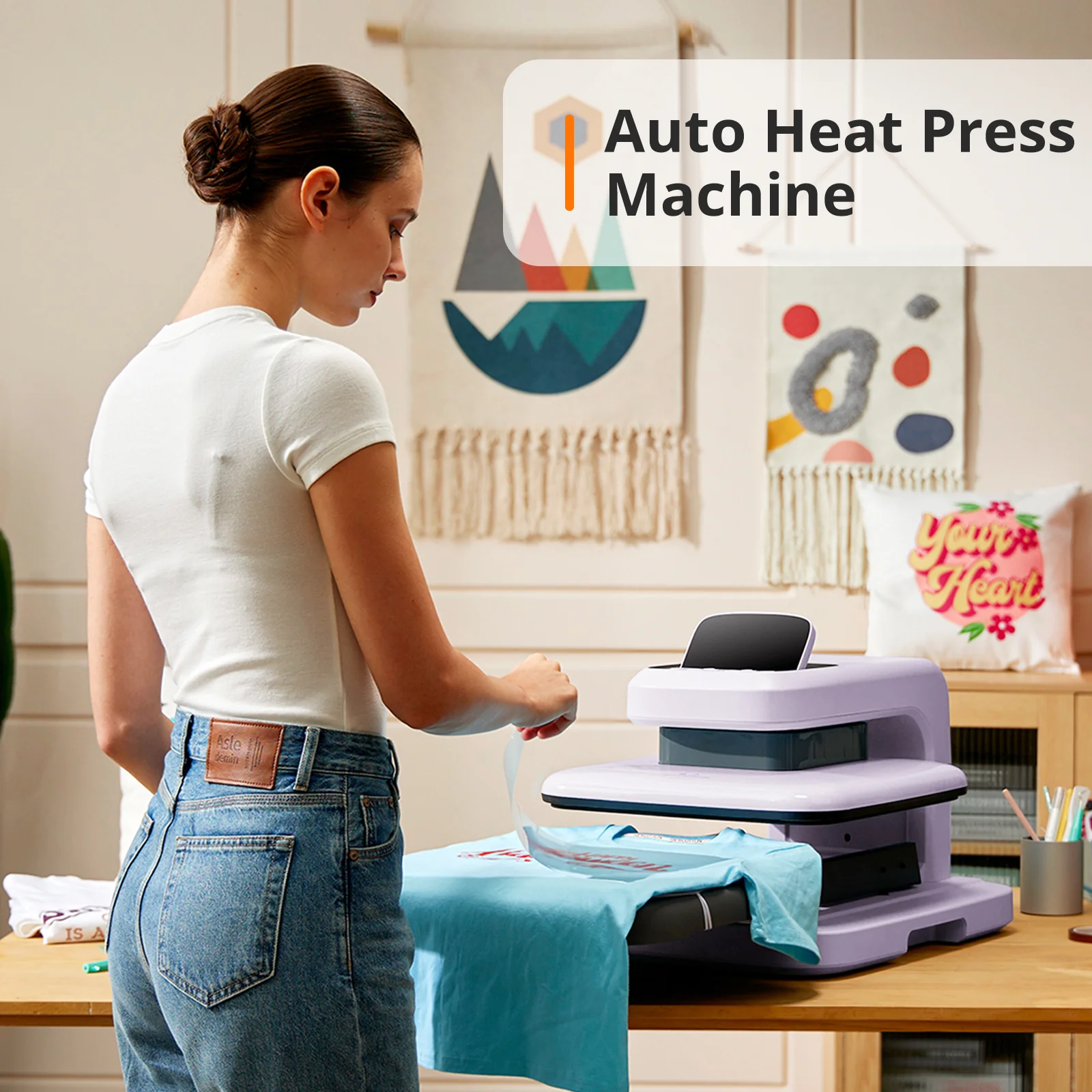 HTVRONT Auto Heat Press 2 - Digit - Image 18