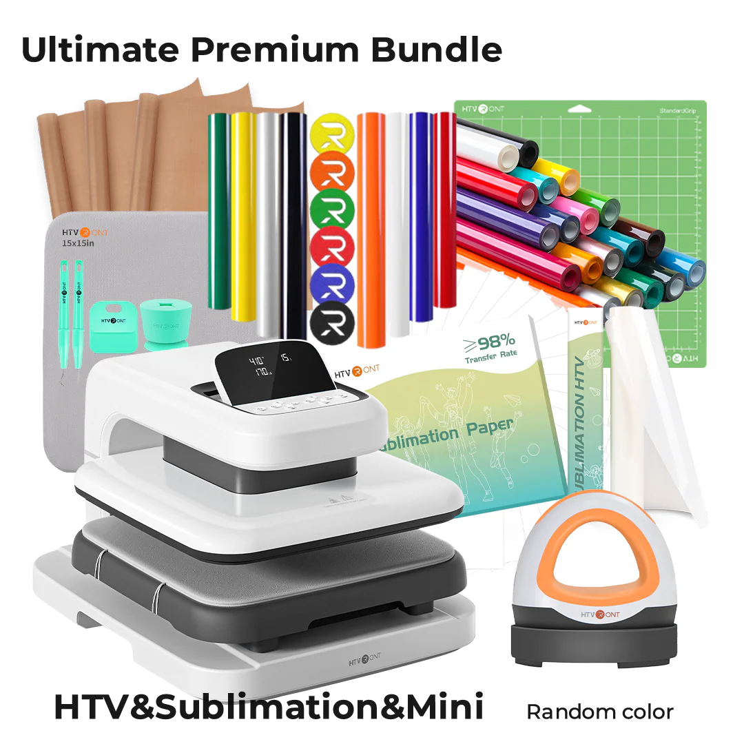CA HTVRONT Auto Heat Press 2 - Digit 120V,Your Smartest Solution of Heat Transferring.For DTF,HTV,Sublimation,PUFF.For DIY T shirt,hat,jacket,pillow,ceramic,hoodie, and more - Image 5