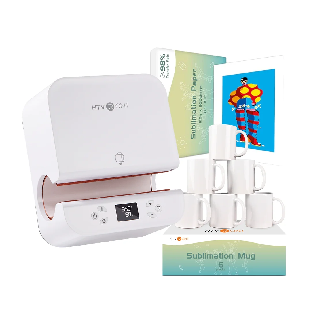 CA HTVRONT Auto Tumbler Heat Press 120V - for Sublimation Tumbler, Mug,Cup - Image 4