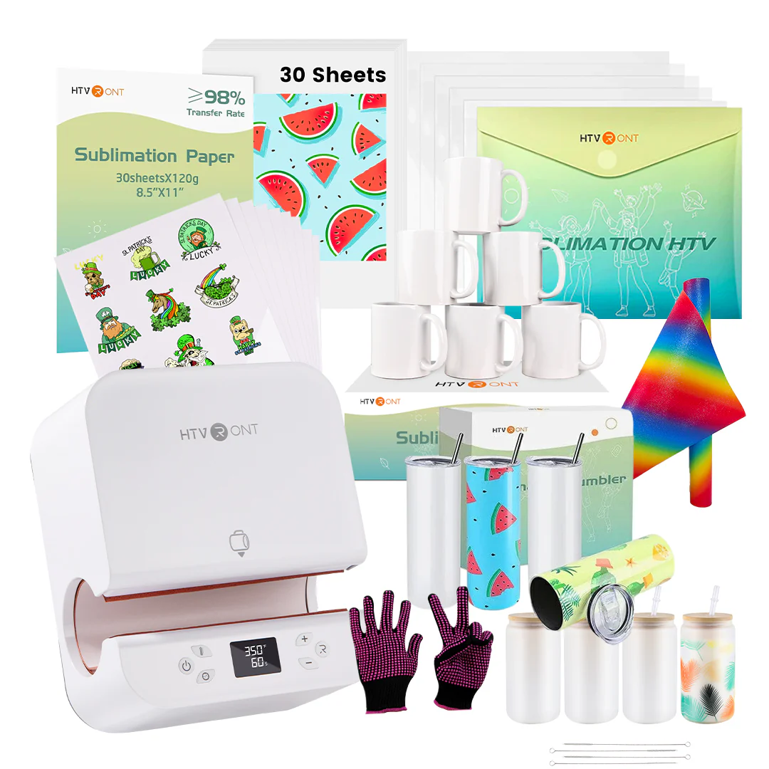 CA HTVRONT Auto Tumbler Heat Press 120V - for Sublimation Tumbler, Mug,Cup - Image 5