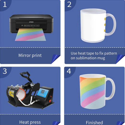 Sublimation Mugs Blank 11 oz - 6 Pack / 12 Pack - Image 6
