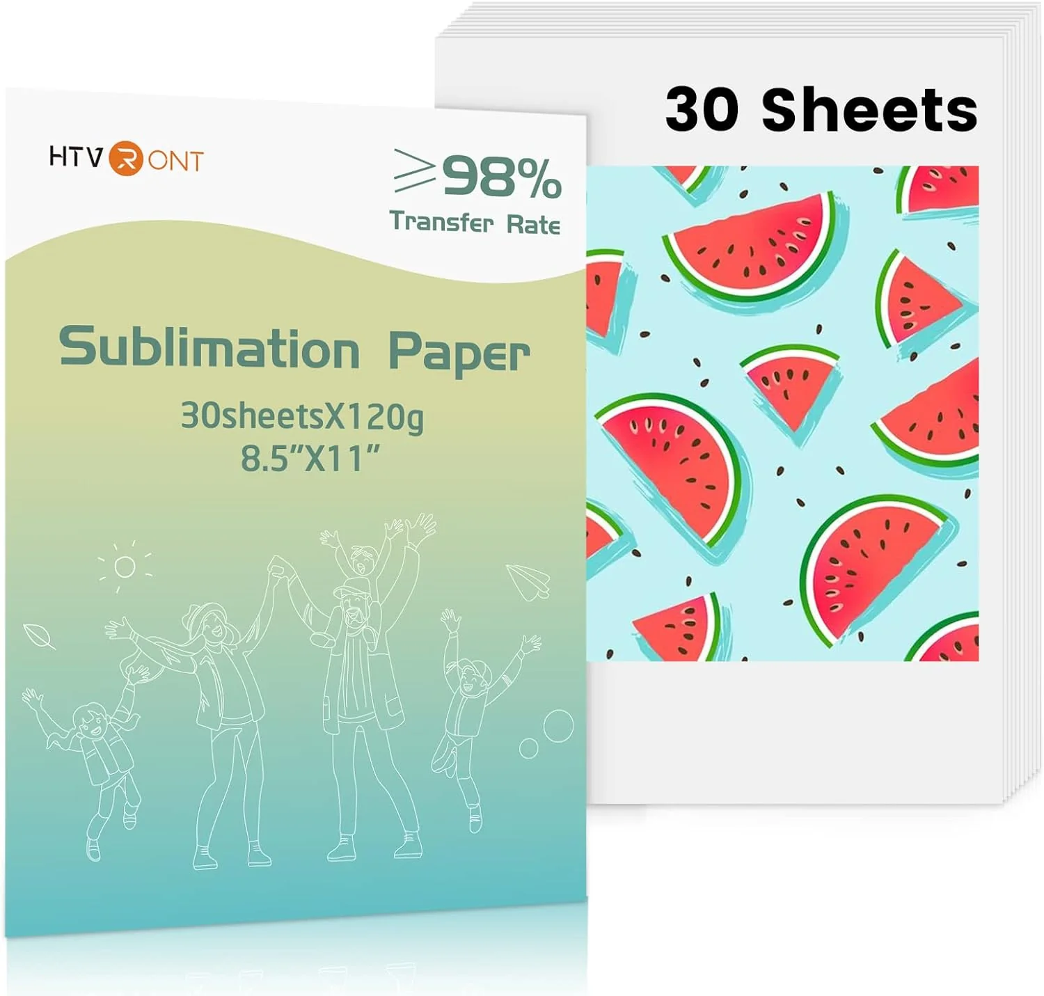 Sublimation Paper 8.5 x 11/14 inches - 30 Sheets - Image 8