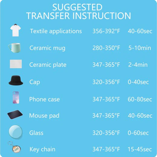 Sublimation Paper A4/8.5*11/11*17/8.5*14 - 150 Sheets - Image 11