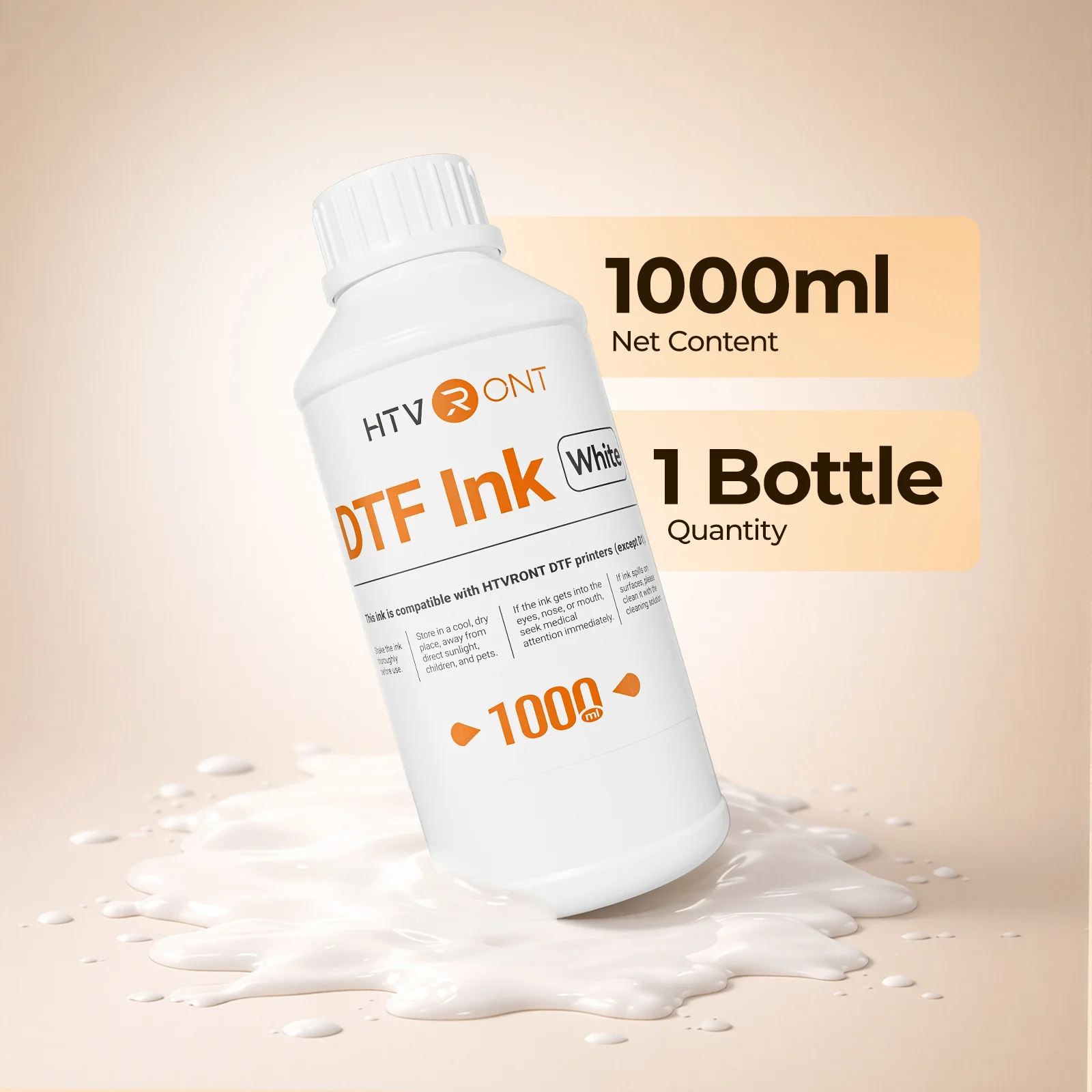【Only D2】HTVRONT D2 DTF Printer Ink Set 500ml*6/1000ml - Image 10