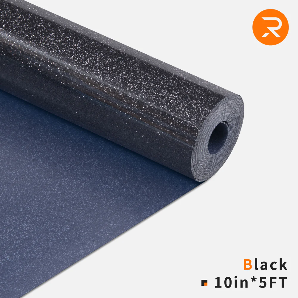 Glitter HTV Heat Transfer Vinyl Rolls - 10" x 5FT / 15FT (11 Colors Available) - Image 5