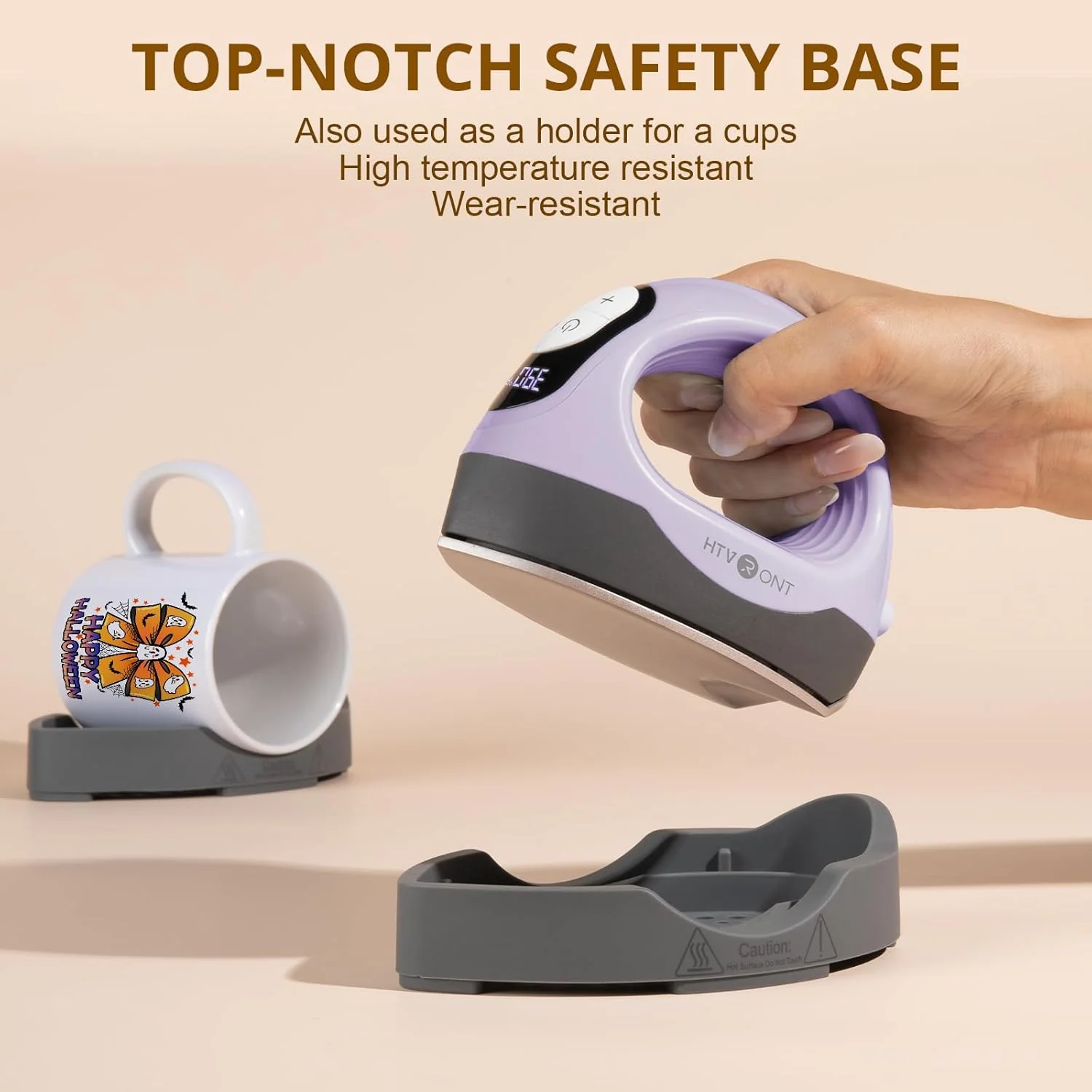 [Machine Bundle] HTVRONT Manual Hat Heat Press + Mini Heat Press - Image 17